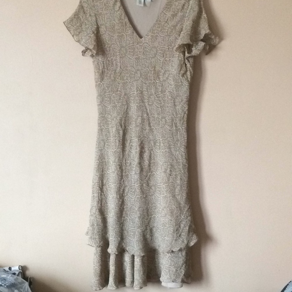 Beige summer dress